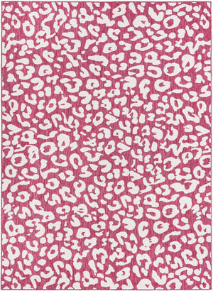 Magenta 7' 10 x 11' Outdoor Safari Rectangle Area Rug Weather Resistant for Patio, Deck, Terrace, Balcony, Porch Animal Print Wildlife Nature Carpet for Sale at Rug Engine