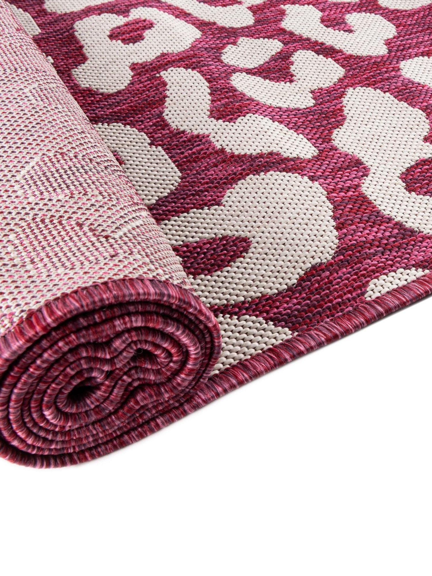 Magenta 9' x 12' Outdoor Safari Rectangle Area Rug Weather Resistant for Patio, Deck, Terrace, Balcony, Porch Animal Print Wildlife Nature Carpet for Sale at Rug Engine