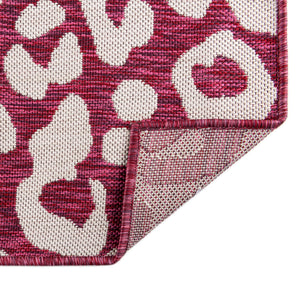 Magenta 13' 1 x 13' 1 Outdoor Safari Square Area Rug Weather Resistant for Patio, Deck, Terrace, Balcony, Porch Animal Print Wildlife Nature Carpet for Sale at Rug Engine