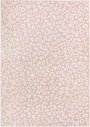 Pink Ivory 10' x 14' 1 Outdoor Safari Rectangle Area Rug Weather Resistant for Patio, Deck, Terrace, Balcony, Porch Animal Print Wildlife Nature Carpet for Sale at Rug Engine