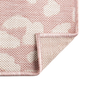 Pink Ivory 10' x 14' 1 Outdoor Safari Rectangle Area Rug Weather Resistant for Patio, Deck, Terrace, Balcony, Porch Animal Print Wildlife Nature Carpet for Sale at Rug Engine