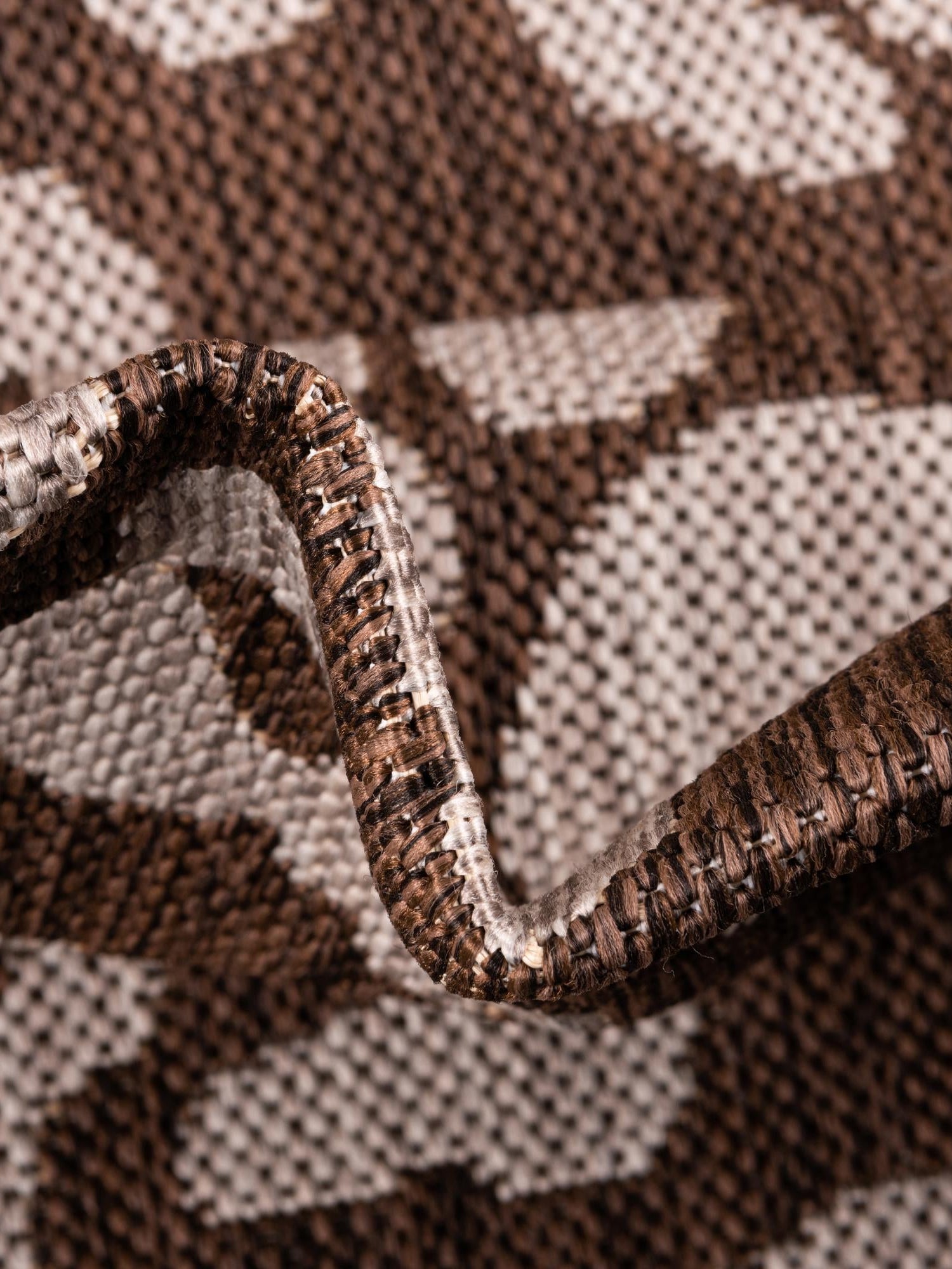 Brown 2' x 8' Outdoor Safari Runner Area Rug Weather Resistant for Patio, Deck, Terrace, Balcony, Porch Animal Print Wildlife Nature Carpet for Sale at Rug Engine