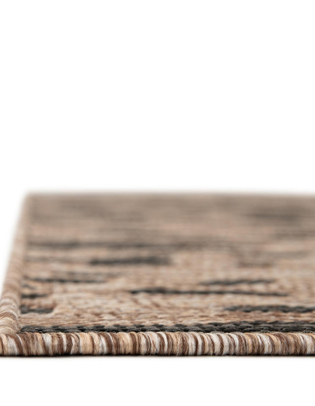 Natural 7' 10 x 11' Outdoor Safari Rectangle Area Rug Weather Resistant for Patio, Deck, Terrace, Balcony, Porch Animal Print Wildlife Nature Carpet for Sale at Rug Engine