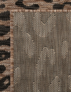 Natural 10' x 13' 1 Outdoor Safari Rectangle Area Rug Weather Resistant for Patio, Deck, Terrace, Balcony, Porch Animal Print Wildlife Nature Carpet for Sale at Rug Engine