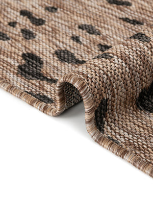 Natural 10' x 13' 1 Outdoor Safari Rectangle Area Rug Weather Resistant for Patio, Deck, Terrace, Balcony, Porch Animal Print Wildlife Nature Carpet for Sale at Rug Engine
