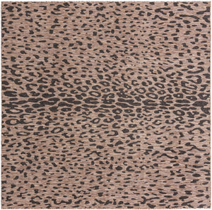 Natural 10' x 10' Outdoor Safari Square Area Rug Weather Resistant for Patio, Deck, Terrace, Balcony, Porch Animal Print Wildlife Nature Carpet for Sale at Rug Engine