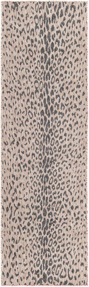 Natural 3' x 10' Outdoor Safari Runner Rug