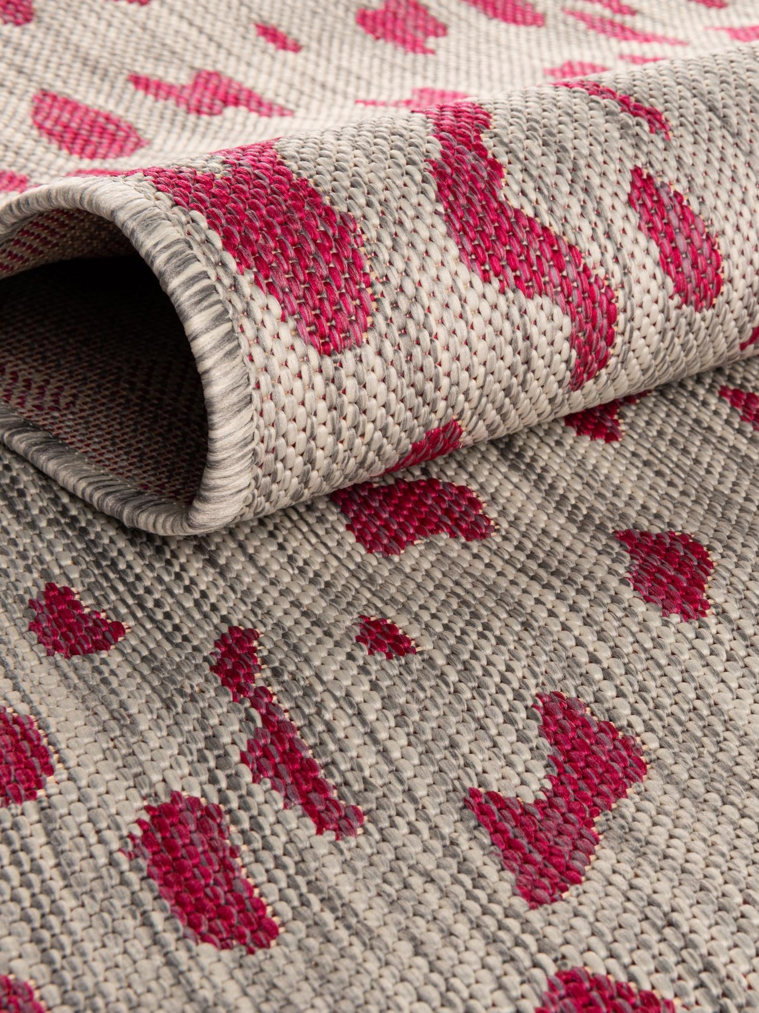 Pink Gray 9' x 12' Outdoor Safari Rectangle Area Rug Weather Resistant for Patio, Deck, Terrace, Balcony, Porch Animal Print Wildlife Nature Carpet for Sale at Rug Engine