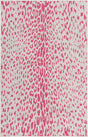 Pink Gray 5' 3 x 8' Outdoor Safari Rectangle Area Rug Weather Resistant for Patio, Deck, Terrace, Balcony, Porch Animal Print Wildlife Nature Carpet for Sale at Rug Engine