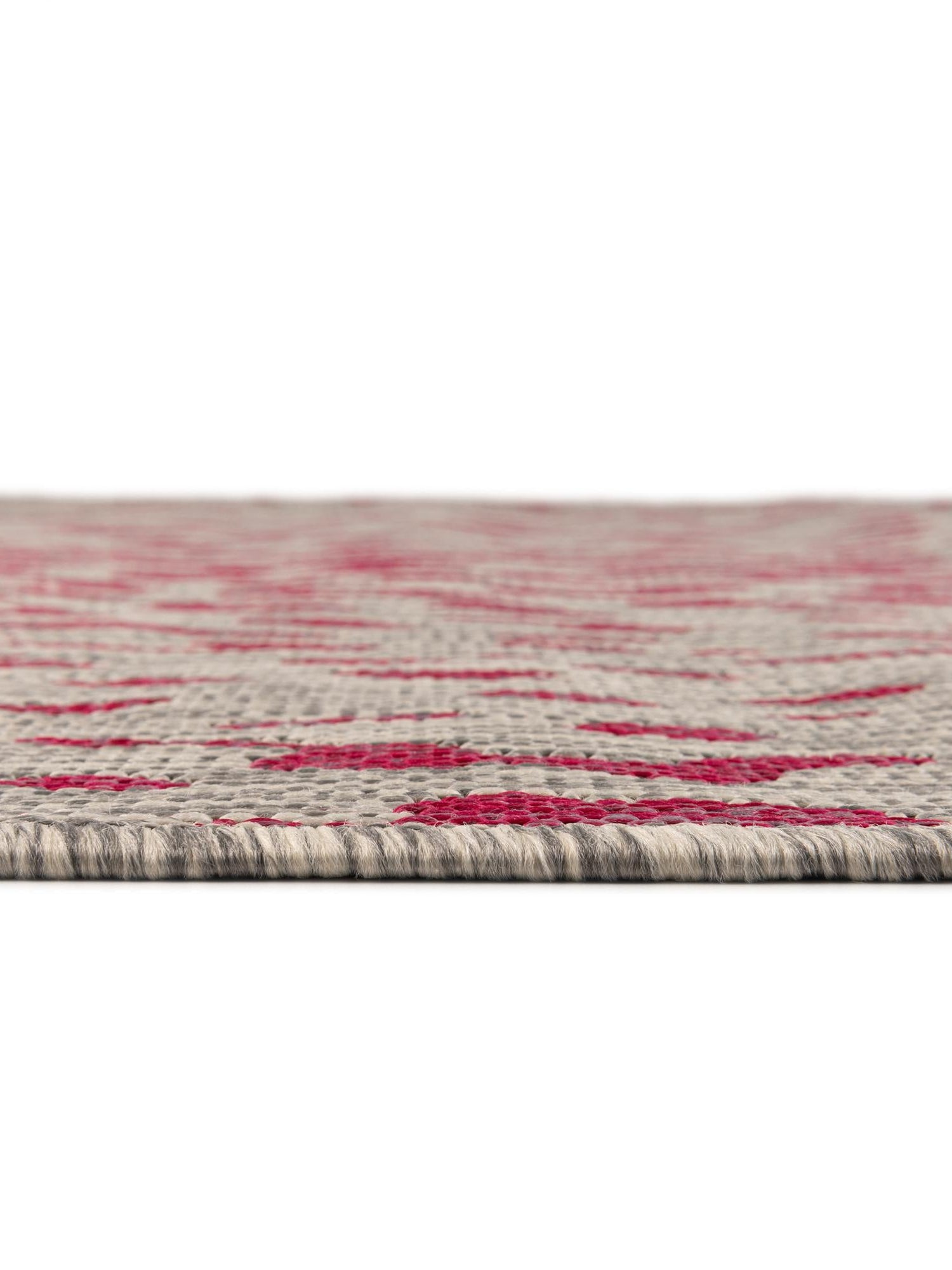 Pink Gray 2' 7 x 10' Outdoor Safari Runner Area Rug Weather Resistant for Patio, Deck, Terrace, Balcony, Porch Animal Print Wildlife Nature Carpet for Sale at Rug Engine