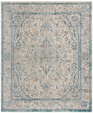 Light Gray 10' x 12' 4 Lola Rectangle Area Rug Polypropylene With Jute Backing Traditional Pattern Easy Clean Carpet for Home Interior Design for Sale at Rug Engine