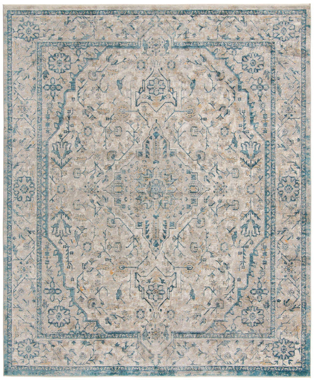 Light Gray 10' x 12' 4 Lola Rectangle Area Rug Polypropylene With Jute Backing Traditional Pattern Easy Clean Carpet for Home Interior Design for Sale at Rug Engine