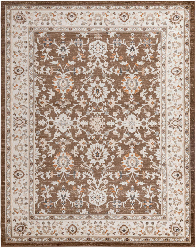 Brown 10' x 13' 1 Charlotte Rectangle Area Rug 100% Polypropylene With Jute Backing Traditional Classical Durable Carpet for Living Dining Office Rooms for Sale at Rug Engine