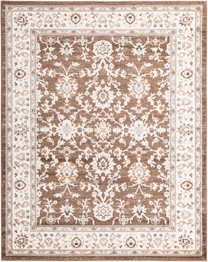 Brown 7' 10 x 10' Charlotte Rectangle Area Rug 100% Polypropylene With Jute Backing Traditional Classical Durable Carpet for Living Dining Office Rooms for Sale at Rug Engine