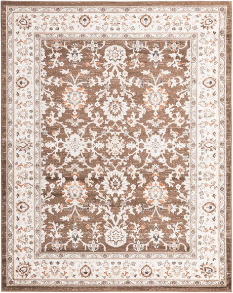 Brown 7' 10 x 10' Charlotte Rectangle Area Rug 100% Polypropylene With Jute Backing Traditional Classical Durable Carpet for Living Dining Office Rooms for Sale at Rug Engine