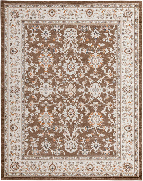 Brown 7' 10 x 10' Charlotte Rectangle Area Rug 100% Polypropylene With Jute Backing Traditional Classical Durable Carpet for Living Dining Office Rooms for Sale at Rug Engine