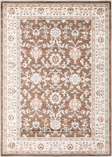 Brown 7' 1 x 10' Charlotte Rectangle Area Rug 100% Polypropylene With Jute Backing Traditional Classical Durable Carpet for Living Dining Office Rooms for Sale at Rug Engine