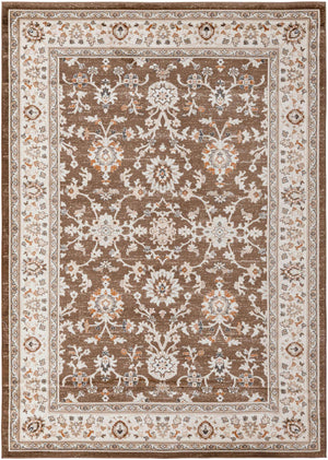 Brown 7' 1 x 10' Charlotte Rectangle Area Rug 100% Polypropylene With Jute Backing Traditional Classical Durable Carpet for Living Dining Office Rooms for Sale at Rug Engine