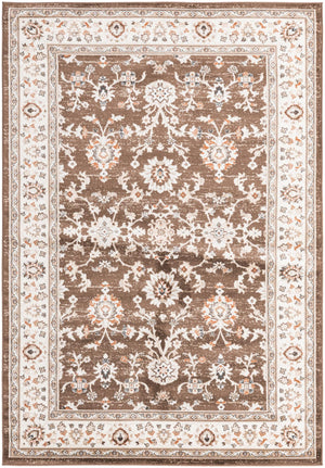 Brown 6' 1 x 9' Charlotte Rectangle Area Rug 100% Polypropylene With Jute Backing Traditional Classical Durable Carpet for Living Dining Office Rooms for Sale at Rug Engine