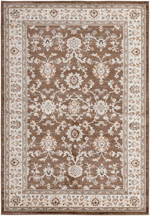 Brown 6' 1 x 9' Charlotte Rectangle Area Rug 100% Polypropylene With Jute Backing Traditional Classical Durable Carpet for Living Dining Office Rooms for Sale at Rug Engine