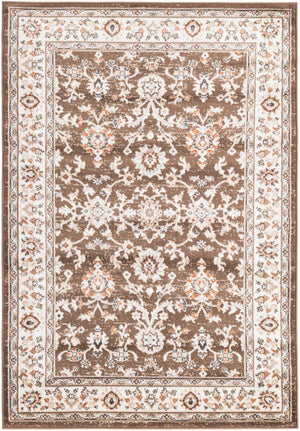 Brown 4' 1 x 6' 1 Charlotte Rectangle Area Rug 100% Polypropylene With Jute Backing Traditional Classical Durable Carpet for Living Dining Office Rooms for Sale at Rug Engine