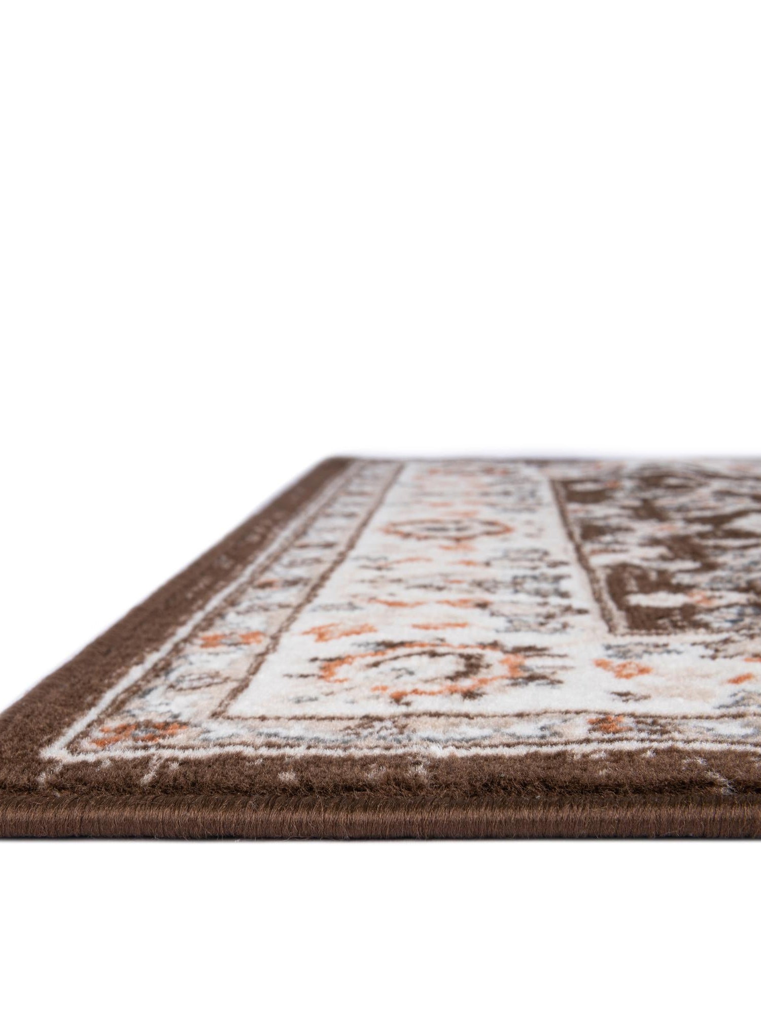 Brown 7' 10 x 7' 10 Charlotte Octagon Area Rug 100% Polypropylene With Jute Backing Traditional Classical Durable Carpet for Living Dining Office Rooms for Sale at Rug Engine