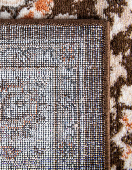 Brown 3' 1 x 13' 1 Charlotte Runner Area Rug 100% Polypropylene With Jute Backing Traditional Classical Durable Carpet for Living Dining Office Rooms for Sale at Rug Engine