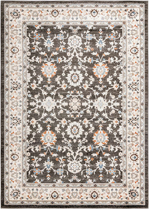 Fume Gray 10' x 14' 1 Charlotte Rectangle Area Rug 100% Polypropylene With Jute Backing Traditional Classical Durable Carpet for Living Dining Office Rooms for Sale at Rug Engine