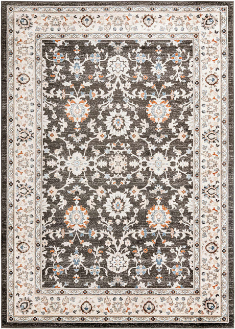 Fume Gray 10' x 14' 1 Charlotte Rectangle Area Rug 100% Polypropylene With Jute Backing Traditional Classical Durable Carpet for Living Dining Office Rooms for Sale at Rug Engine