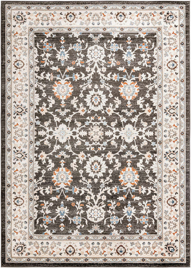 Fume Gray 10' x 14' 1 Charlotte Rectangle Area Rug 100% Polypropylene With Jute Backing Traditional Classical Durable Carpet for Living Dining Office Rooms for Sale at Rug Engine