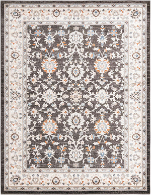 Fume Gray 10' x 13' 1 Charlotte Rectangle Area Rug 100% Polypropylene With Jute Backing Traditional Classical Durable Carpet for Living Dining Office Rooms for Sale at Rug Engine