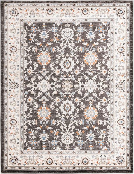 Fume Gray 10' x 13' 1 Charlotte Rectangle Area Rug 100% Polypropylene With Jute Backing Traditional Classical Durable Carpet for Living Dining Office Rooms for Sale at Rug Engine