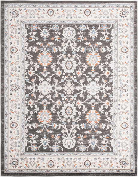 Fume Gray 7' 10 x 10' Charlotte Rectangle Area Rug 100% Polypropylene With Jute Backing Traditional Classical Durable Carpet for Living Dining Office Rooms for Sale at Rug Engine