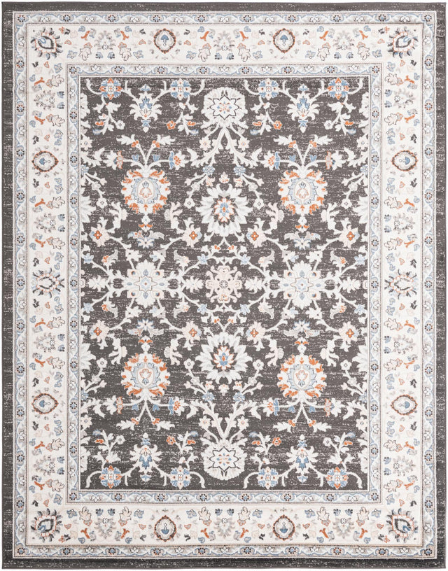 Fume Gray 7' 10 x 10' Charlotte Rectangle Area Rug 100% Polypropylene With Jute Backing Traditional Classical Durable Carpet for Living Dining Office Rooms for Sale at Rug Engine