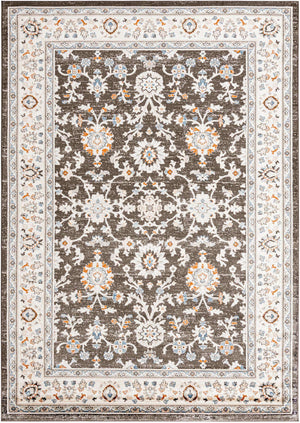 Fume Gray 7' 1 x 10' Charlotte Rectangle Area Rug 100% Polypropylene With Jute Backing Traditional Classical Durable Carpet for Living Dining Office Rooms for Sale at Rug Engine