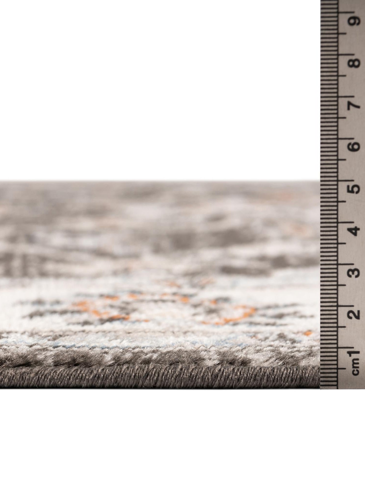 Fume Gray 2' x 3' 1 Charlotte Rectangle Area Rug 100% Polypropylene With Jute Backing Traditional Classical Durable Carpet for Living Dining Office Rooms for Sale at Rug Engine