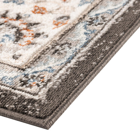 Fume Gray 9' x 12' Charlotte Rectangle Area Rug 100% Polypropylene With Jute Backing Traditional Classical Durable Carpet for Living Dining Office Rooms for Sale at Rug Engine