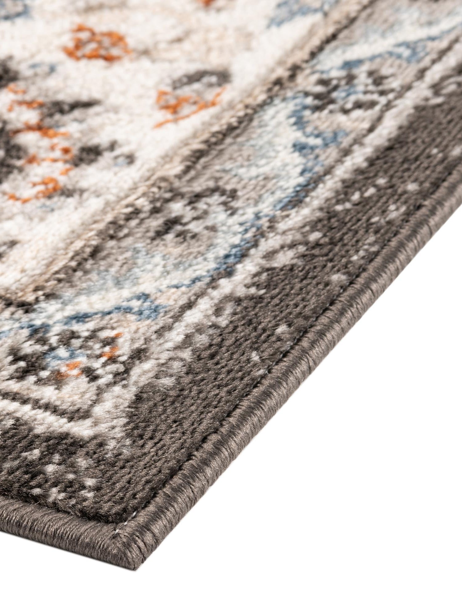 Fume Gray 3' 1 x 5' 3 Charlotte Rectangle Area Rug 100% Polypropylene With Jute Backing Traditional Classical Durable Carpet for Living Dining Office Rooms for Sale at Rug Engine
