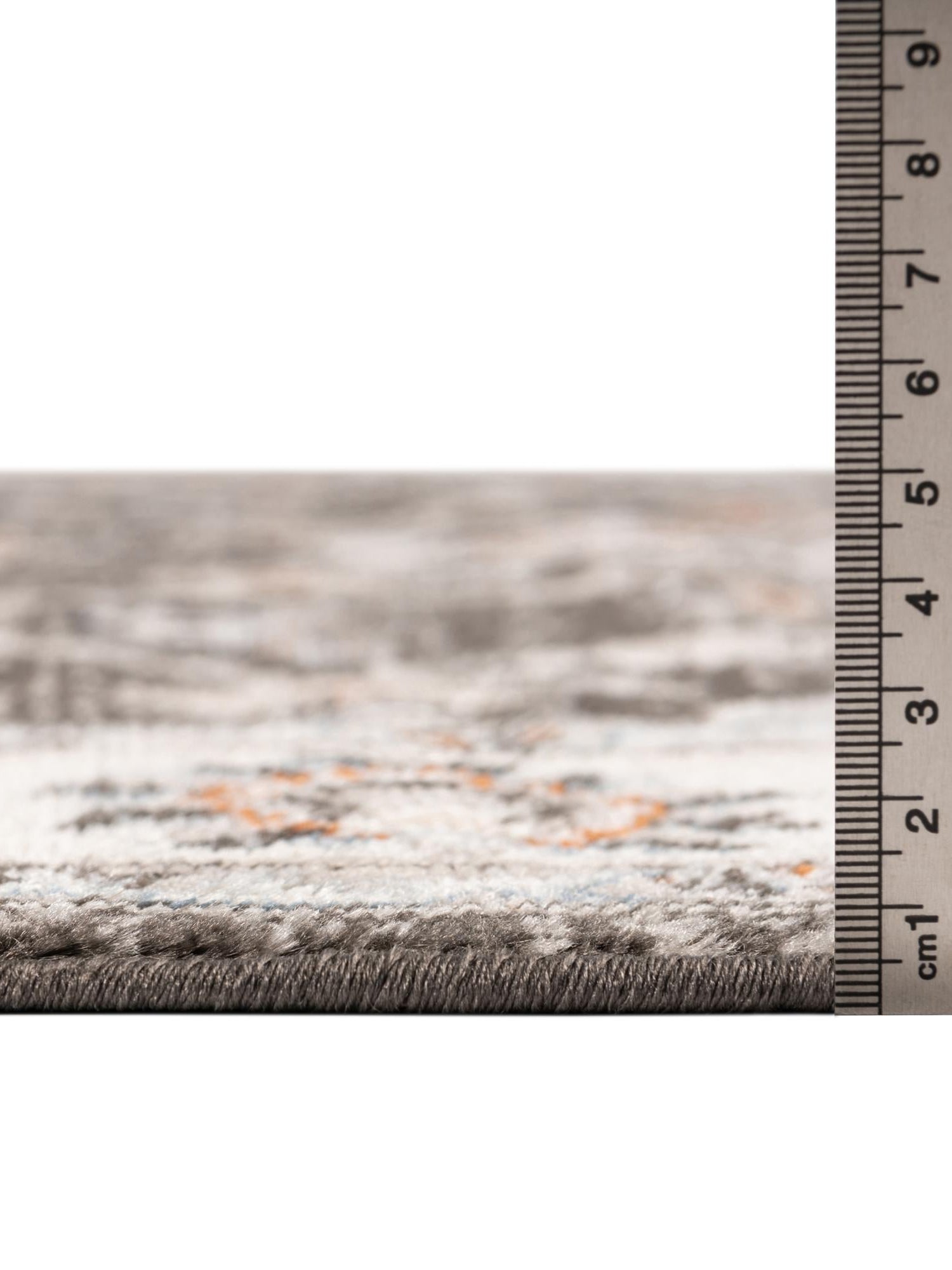 Fume Gray 3' 1 x 13' 1 Charlotte Runner Area Rug 100% Polypropylene With Jute Backing Traditional Classical Durable Carpet for Living Dining Office Rooms for Sale at Rug Engine