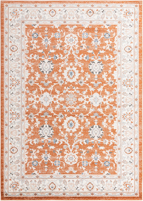 Rust Red 10' x 14' 1 Charlotte Rectangle Area Rug 100% Polypropylene With Jute Backing Traditional Classical Durable Carpet for Living Dining Office Rooms for Sale at Rug Engine