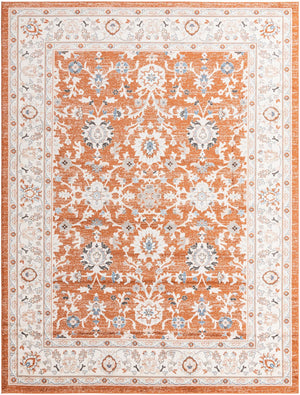 Rust Red 10' x 13' 1 Charlotte Rectangle Area Rug 100% Polypropylene With Jute Backing Traditional Classical Durable Carpet for Living Dining Office Rooms for Sale at Rug Engine