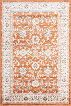 Rust Red 6' 1 x 9' Charlotte Rectangle Area Rug 100% Polypropylene With Jute Backing Traditional Classical Durable Carpet for Living Dining Office Rooms for Sale at Rug Engine