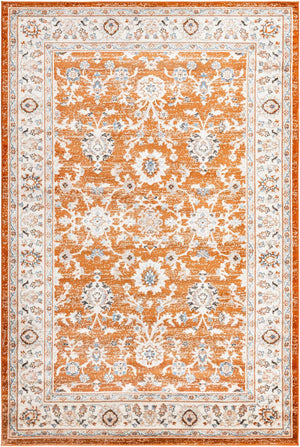 Rust Red 6' 1 x 9' Charlotte Rectangle Area Rug 100% Polypropylene With Jute Backing Traditional Classical Durable Carpet for Living Dining Office Rooms for Sale at Rug Engine