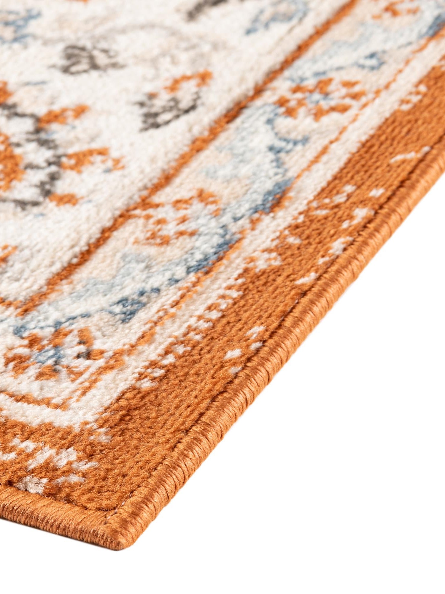 Rust Red 7' 1 x 10' Charlotte Rectangle Area Rug 100% Polypropylene With Jute Backing Traditional Classical Durable Carpet for Living Dining Office Rooms for Sale at Rug Engine