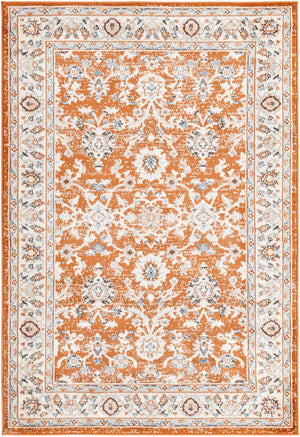 Rust Red 4' 1 x 6' 1 Charlotte Rectangle Area Rug 100% Polypropylene With Jute Backing Traditional Classical Durable Carpet for Living Dining Office Rooms for Sale at Rug Engine