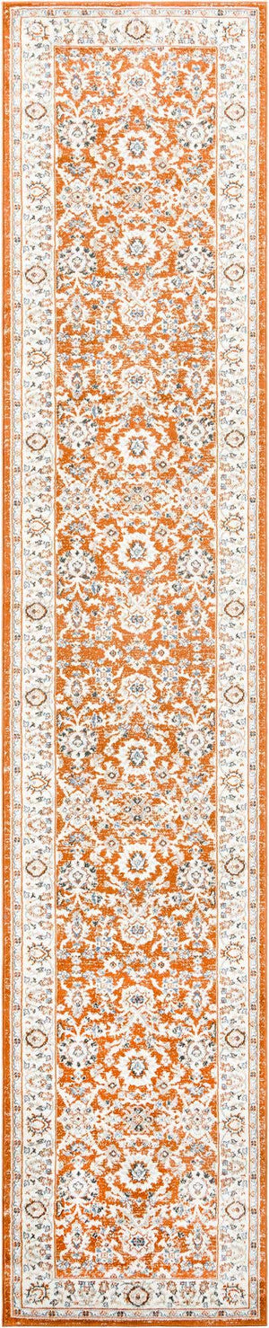 Rust Red 3' 1 x 16' 5 Charlotte Runner Area Rug 100% Polypropylene With Jute Backing Traditional Classical Durable Carpet for Living Dining Office Rooms for Sale at Rug Engine