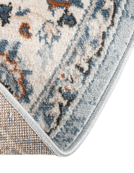 Aqua Blue 7' 10 x 10' Charlotte Oval Area Rug 100% Polypropylene With Jute Backing Traditional Classical Durable Carpet for Living Dining Office Rooms for Sale at Rug Engine