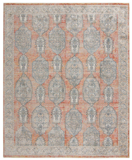 Brick Red 10' x 12' 4 Lola Rectangle Area Rug Polypropylene With Jute Backing Traditional Pattern Easy Clean Carpet for Home Interior Design for Sale at Rug Engine