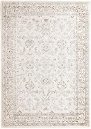 Ivory 7' 1 x 10' Charlotte Rectangle Area Rug 100% Polypropylene With Jute Backing Traditional Classical Durable Carpet for Living Dining Office Rooms for Sale at Rug Engine