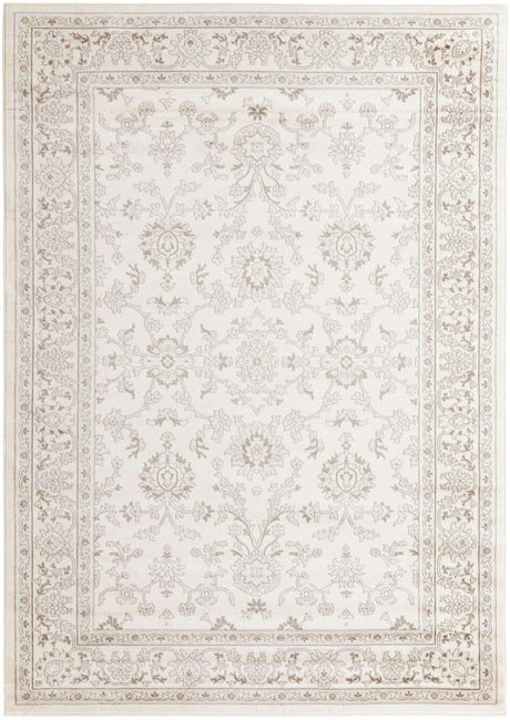 Ivory 7' 1 x 10' Charlotte Rectangle Area Rug 100% Polypropylene With Jute Backing Traditional Classical Durable Carpet for Living Dining Office Rooms for Sale at Rug Engine